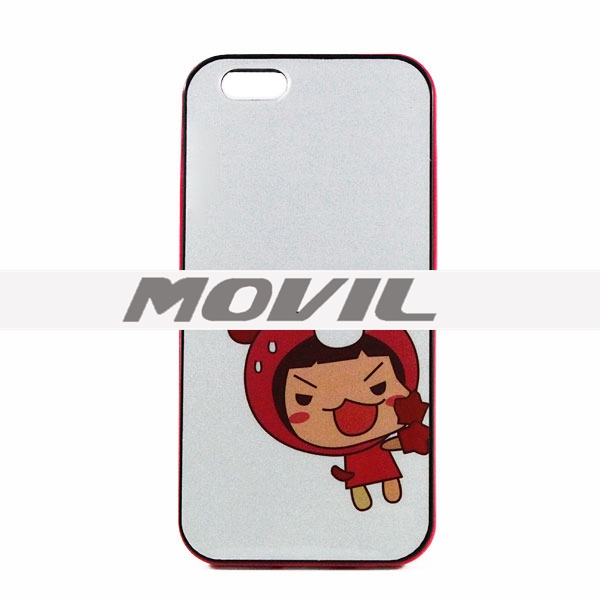 NP-2373  Lindo TPU  PC  funda para iPhone 6-0